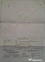 0% Comision Teren intravilan 1246 mp Prundu Platou -Fragilor 