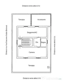 ROMA (ITALIA) central - Apartament 3 camere 63 mp pret FIX