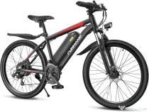 Bicicletă electrică America, 500W (1000W vârf), 48V, 80km, suspensie față