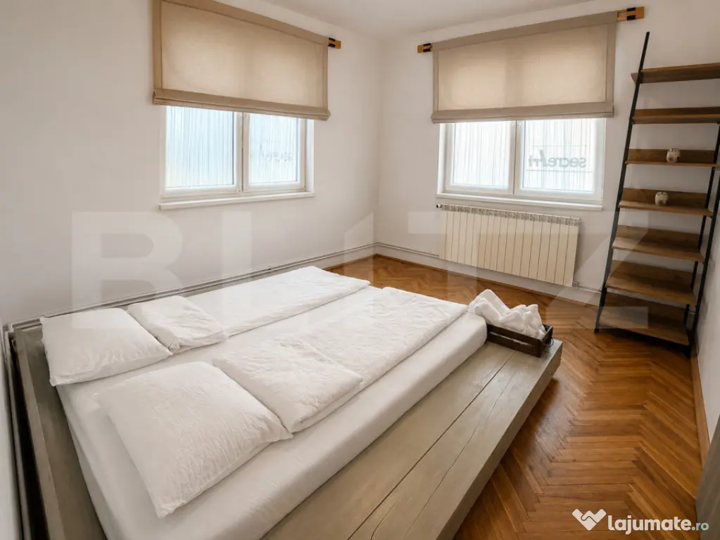 Casa 6 camere de inchiriat, 250 mp, 2 bai, terasa, curte 500