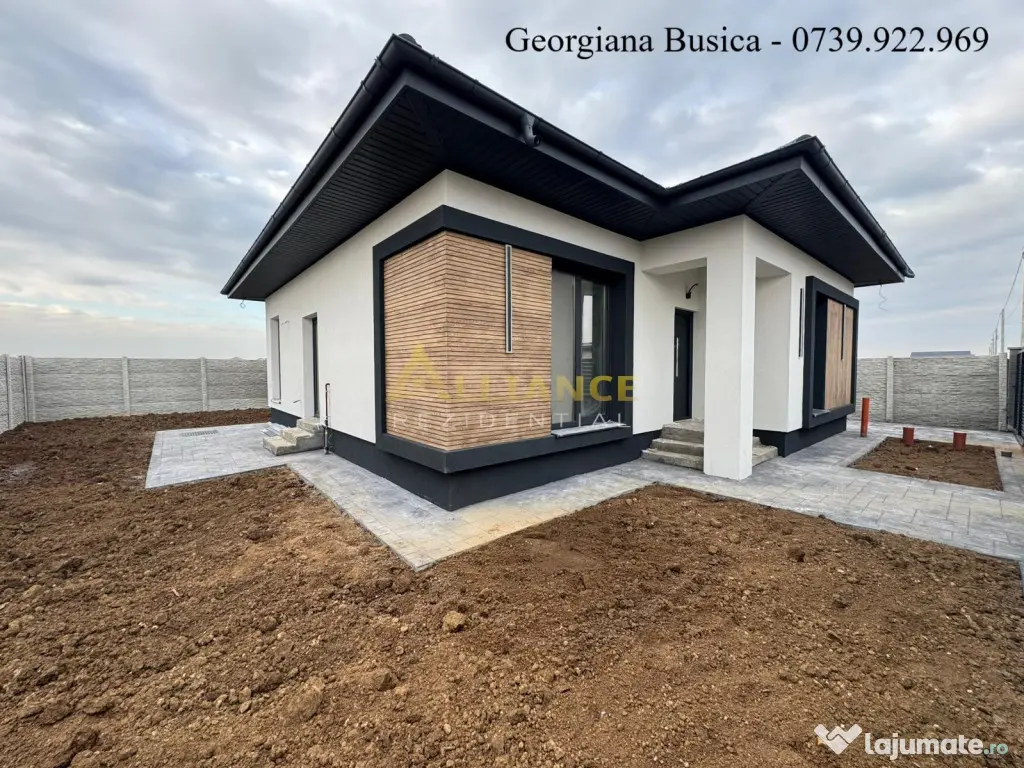 Casa individuala ||4 camere 2 bai || 375 mp teren || 5 minut