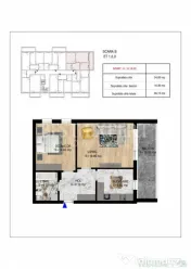 2 Camere Zona Linistita 
