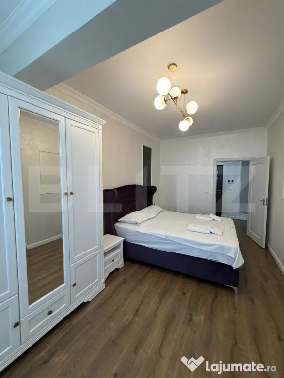 Apartament modern cu 3 camere, 62 mp, bloc nou, zona Nordic