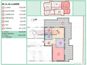 Popesti Leordeni - 2 camere cu 46mp terasa 
