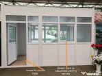 Spatiu open space, stradal, cu geam de servire, dublu acces