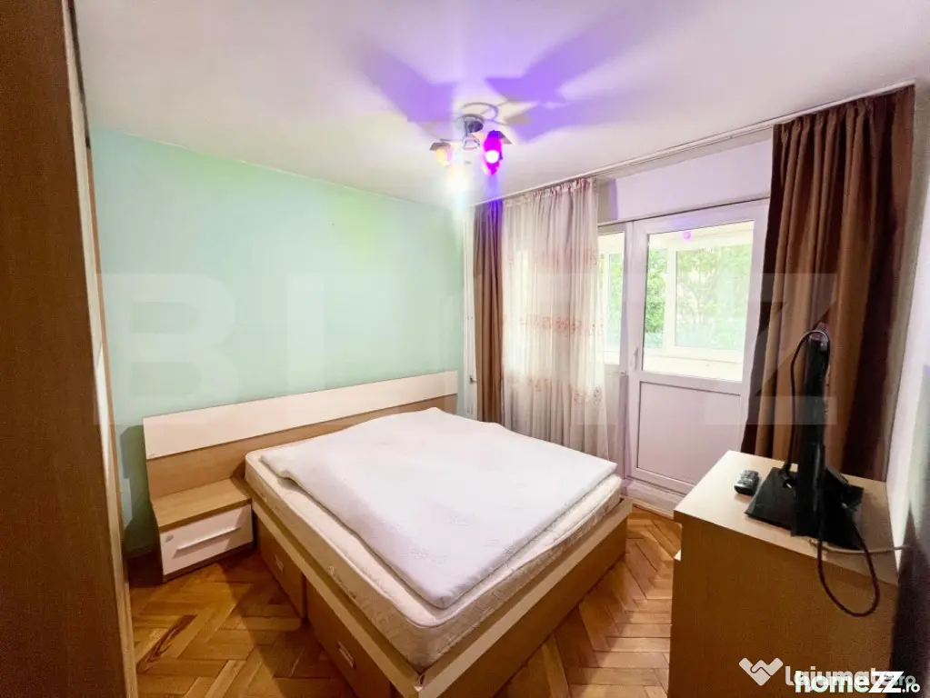 Apartament decomandat de vanzare, etaj 2, zona Dacia - Oradea (Bihor)