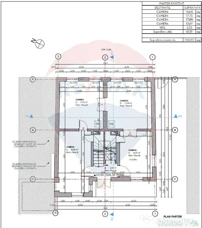 Clădire pt clinică stomatologică 10 camere, S + P + E,... - Brasov (Brasov)