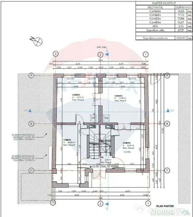 Clădire pt clinică stomatologică 10 camere, S + P + E,...