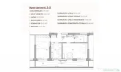 Apartament 2 camere, 74.79 mp intr-un ansamblu cu 0% Comisio 