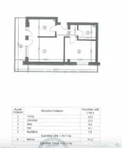 Apartament 2 camere 62 mp + loc de parcare Prelungirea Ghenc 