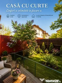 Casă duplex 4 camere cu curte libera de 190 mp –