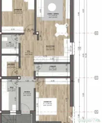 Apartament NOU, 3 camere, parcare, CURTE, an 2025, Etaj 1,