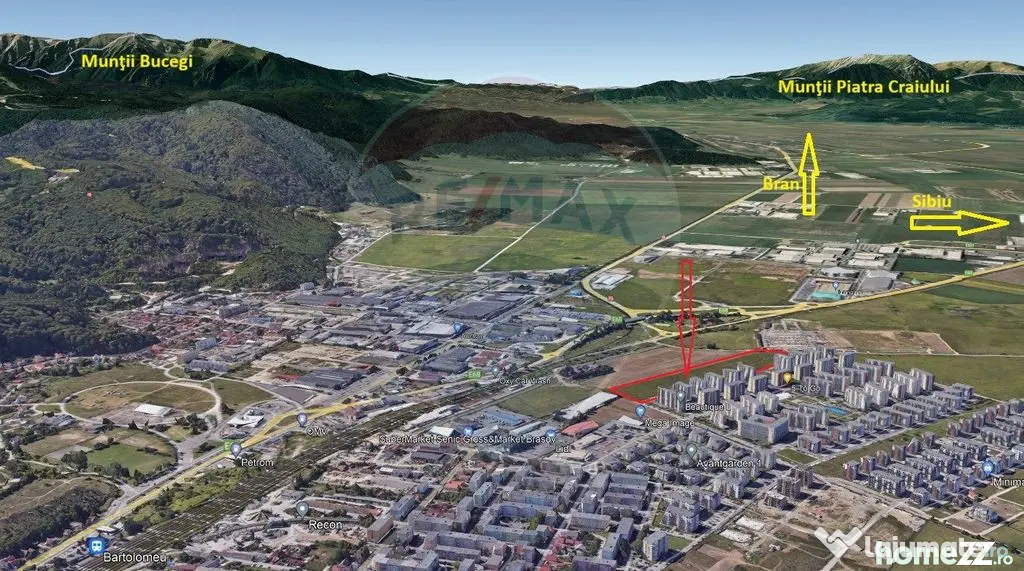 Teren intravilan de investiție – 33.088 mp - Avantgard... - Brasov (Brasov)