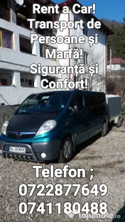 Ofer servicii de Transport Persoane ,Marfă și Rent a Car . 