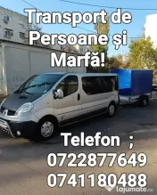 Ofer servicii de Transport Persoane ,Marfă și Rent a Car . 