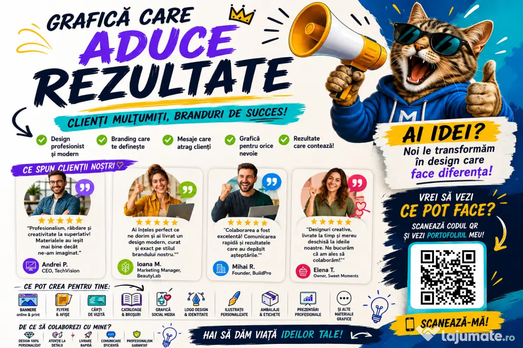 Graphic Designer Freelancer, Grafica digitala, print digital