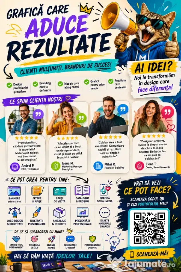 Graphic Designer Freelancer, Grafica digitala, print digital