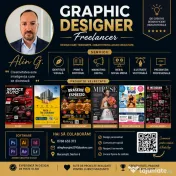 Graphic Designer Freelancer, Grafica digitala, print digital 