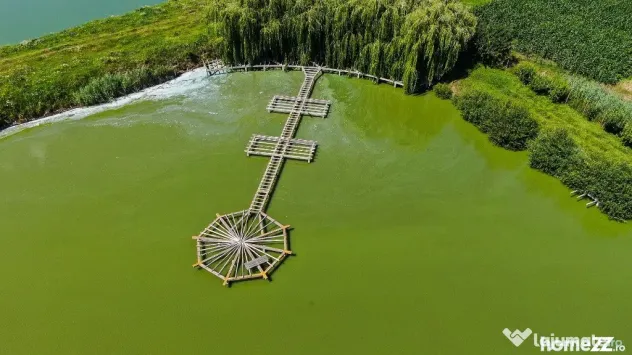 Proprietate spectaculoasă de 31.500 mp, cu iazuri și case locuibile