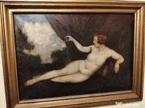 Tablou nud Szautner Lipot