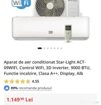 Sigilat aer condiționat 9000 BTU 