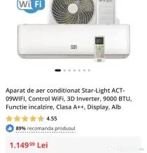 Sigilat aer condiționat 9000 BTU