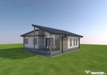 CASA INDIVIDUALA , 4 CAMERE, 450 MP TEREN, ZONA VOROVESTI-Mi