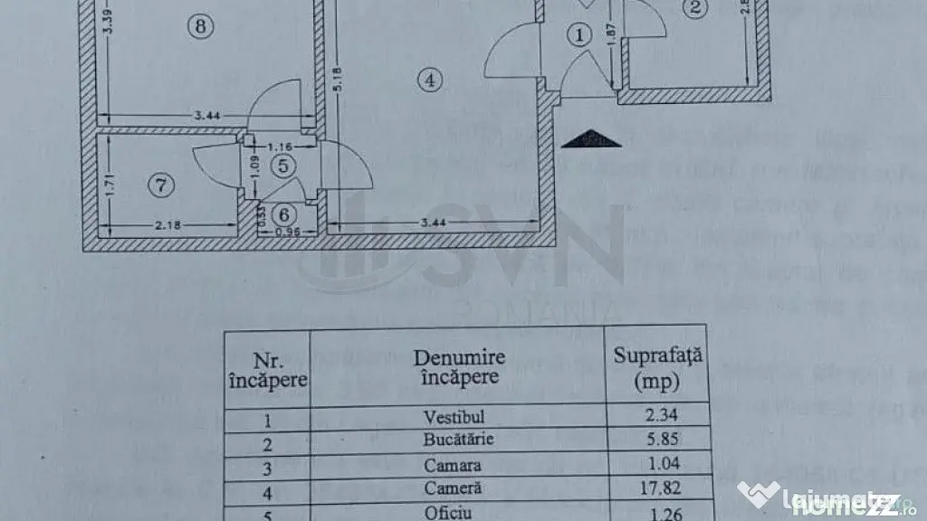 Apartament 2 camere I Ion Mihalache I Metrou