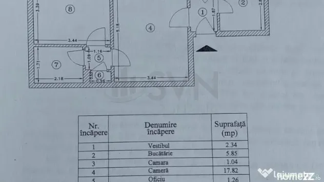 Apartament 2 camere I Ion Mihalache I Metrou