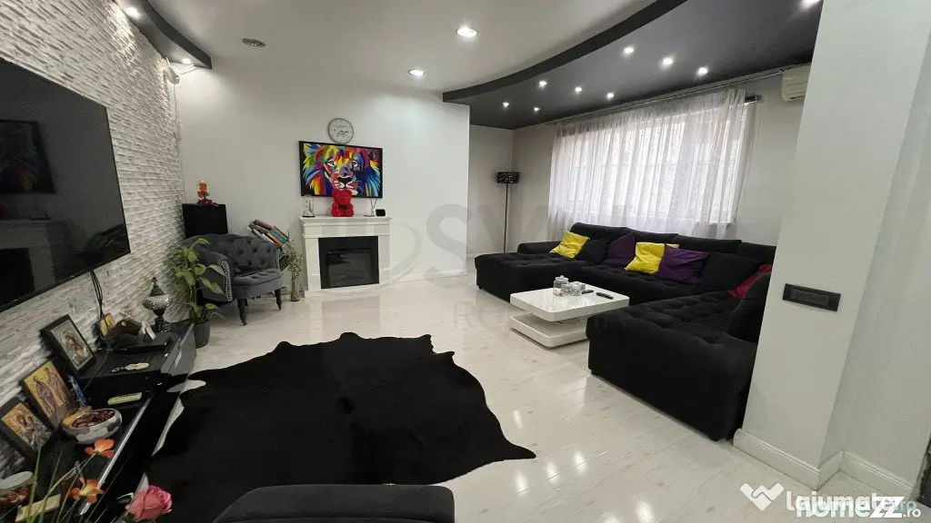 Apartament 3 camere si Spatii de Birou I Curte l Garajl P...