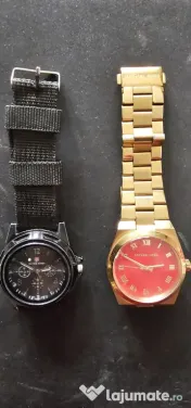 Se vand 2 ceasuri barbati originale marcile Michael Kors si Swiss Army 