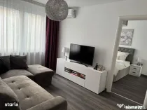 De inchiriat apartament cu 3 camere, Micro19, mobilat, ut...