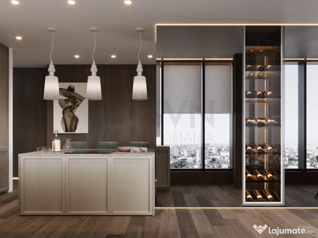 Penthouse 300 mp ASMITA GARDENS cu terasa panoramica