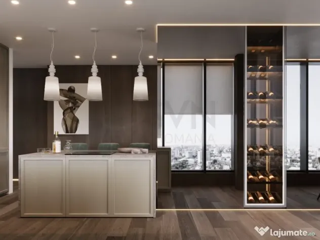 Penthouse 300 mp ASMITA GARDENS cu terasa panoramica