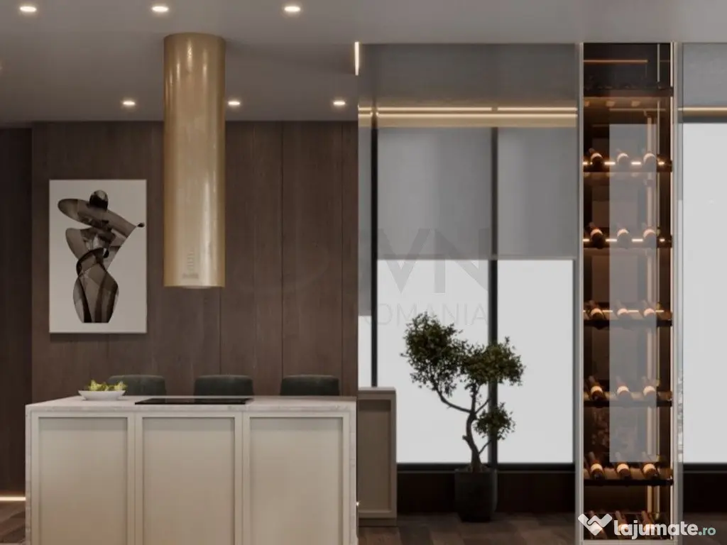 Penthouse 300 mp ASMITA GARDENS cu terasa panoramica