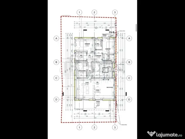Penthouse 4 camere bloc nou Dacia