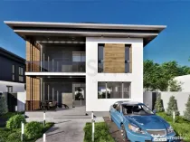Tunari - vila singur curte in complex rezidential