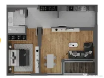 Apartament Nou 2 Camere Splaiul Unirii