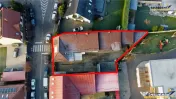 3D!Ansamblu casa productie comercial, 3 corpuri,acces strada 