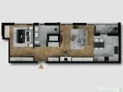 Apartament 2 camere Decebal Piata Muncii 