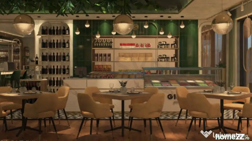 Spatiu comercial 250 mp restaurant Pipera