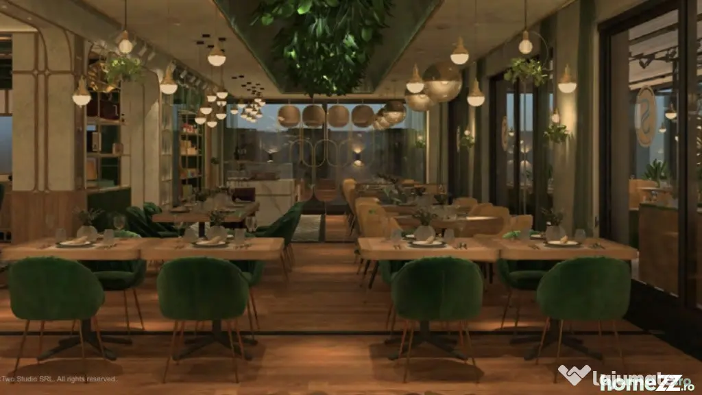 Spatiu comercial 250 mp restaurant Pipera