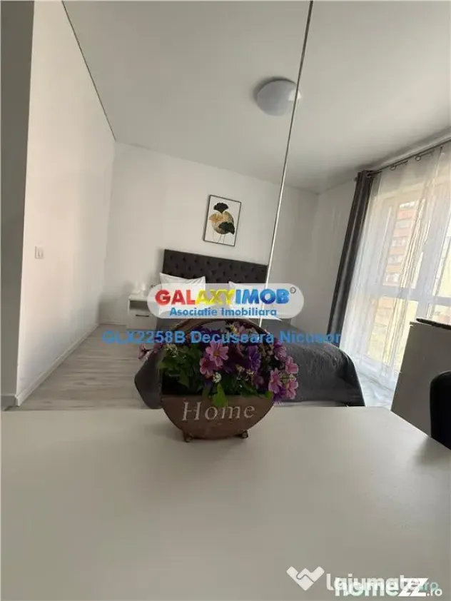 Garsoniera Mobilata Utilata in Militari Residence 380 Euro