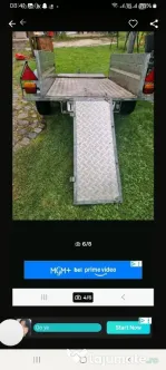 Remorcă adusă din germania 400kg