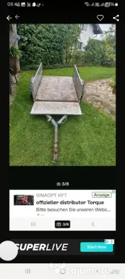 Remorcă adusă din germania 400kg 
