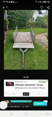 Remorcă adusă din germania 400kg 
