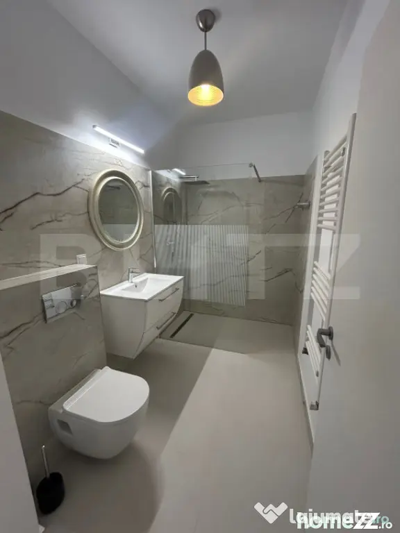 Apartament 2 camere 55 mp, terasa de 20 mp, etaj intermedia