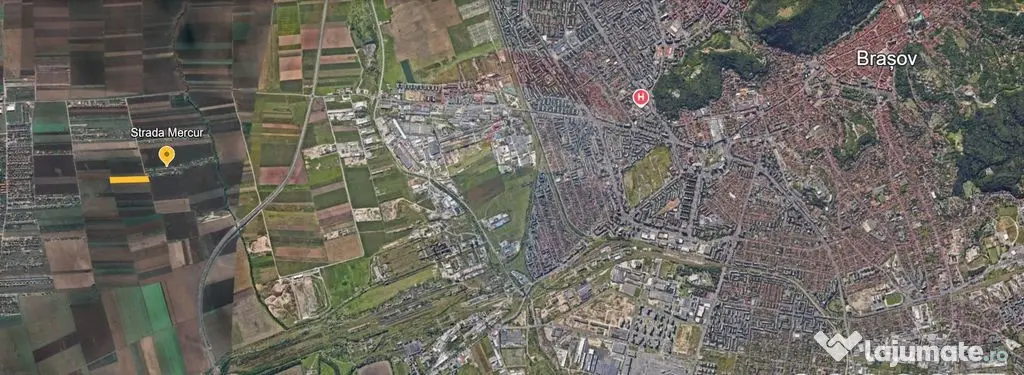 Teren Investiție 6300mp Săcele - 10m de Utilități in ...