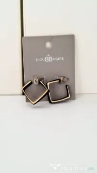 Cercei cu surub - Pretty Square - BIJOU BRIGITTE