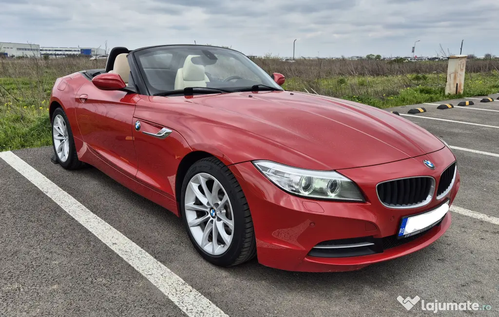 BMW Z4 sDrive28i E89 • 2016 • 71.300 km • Roșu cu Tapițerie Bej • TVA Deductibil